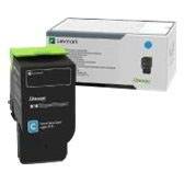 Lexmark 78C0X20 Cyan Lasertoner, 5.000 sider