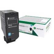 Lexmark 84C2HC0 Cyan Lasertoner, 16.000 sider