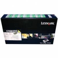 Lexmark C748H3YG Gul Lasertoner, 10.000 sider
