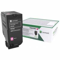 Lexmark 75B20M0 Magenta Lasertoner, 10.000 sider