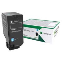 Lexmark 73B20C0 Cyan Lasertoner, 15.000 sider