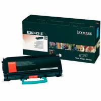 Lexmark E360H31E Sort Lasertoner, 9.000 sider