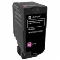 Lexmark 74C2SM0 Magenta Lasertoner, 7.000 sider