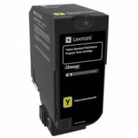 Lexmark 74C2SY0 Gul Lasertoner, 7.000 sider