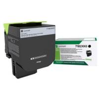 Lexmark 71B2XK0 Sort Lasertoner, 8.000 sider