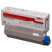 OKI 46507507 Cyan Lasertoner, 6.000 sider