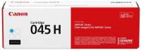 Canon 045H 1245C002 cyan lasertoner, 2.200 sider