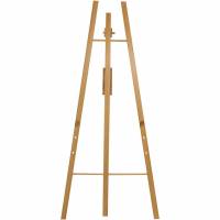 Securit 168 cm staffeli til chalkboards i natur