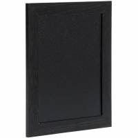 Securit Woody chalkboard 24x20x1cm sort