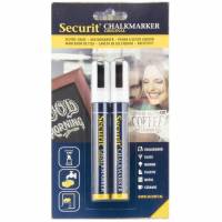 Securit kridtmarker 2-6mm 2stk
