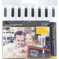 Securit kridtmarker 2-6mm 8stk