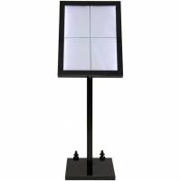 Securit informationsdisplay 4ark sort