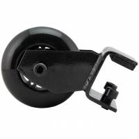 Securit hjul 8,6x3x0,6cm sort 2stk