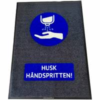 Budskabsm&aring;tte h&aring;ndsprit 90x150cm