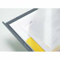 Q-connect registerlommer i A4 &aelig;sk/10 stk i farven antracit