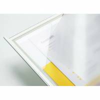 Q-connect registerlommer i A4 &aelig;sk/10 stk i farven hvid