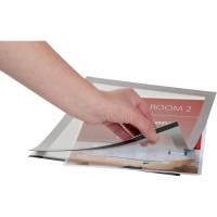 Q-connect A4 magnetramme s&oslash;lv 2stk