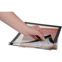 Q-connect A4 magnetramme sort 2stk