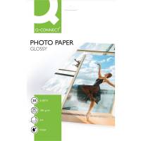 Q-connect fotopapir Glossy A4 180g 20ark