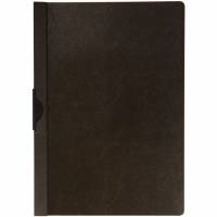 Q-connect universalmappe med metalclip i A4 30 ark i farven sort