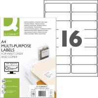 Q-connect multietiketter A4 33,9x99mm hvid