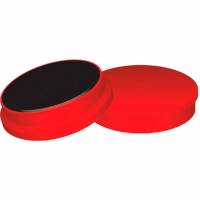 Q-connect magneter i r&oslash;d 20 mm 10 stk