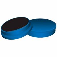 Q-connect magneter i bl&aring; 25 mm 10 stk