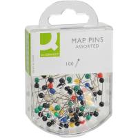 Q-connect kortn&aring;le assorterede farver 100 stk