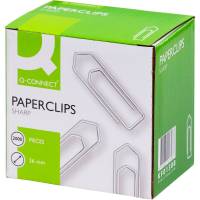 Papirclips Q-Connect 26 mm pk/2.000 stk