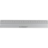 Q-connect 20 cm aluminiumslineal