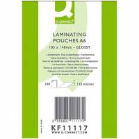 Q-connect lamineringslommer A6 125 mic