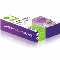 Q-connect lamineringslommer 60x90 mm 125 mic