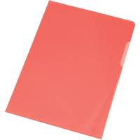 Q-connect plastomslag A4 120my r&oslash;d 100stk