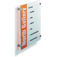 Durable Crystal Sign A3 d&oslash;rskilt