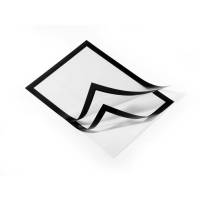 Durable Duraframe A4 selvkl&aelig;bende magnetramme sort 10stk