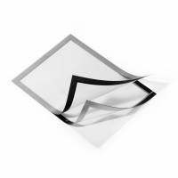 Durable Duraframe A4 selvkl&aelig;bende magnetramme s&oslash;lv 10stk