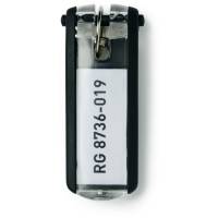 Durable KEY CLIP n&oslash;glering i farven sort