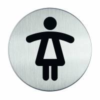 Durable dametoilet piktogram &Oslash;83mm