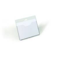 Durable navneskilt u/tilbeh&oslash;r 60x90mm tv&aelig;rformat klar 20 stk