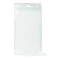 Durable navneskilt u/tilbeh&oslash;r A6 h&oslash;jformat klar 20 stk