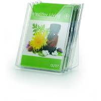 Durable COMBIBOXX brochureholder med 3 fag i st&oslash;rrelsen A4