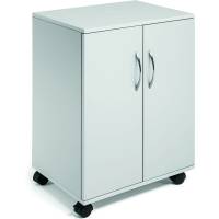 Durable multifunktionskab med hjul gr&aring;