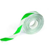 Durable Duraline gulvafm&aelig;rkningstape 50mmx30m gr&oslash;n/hvid