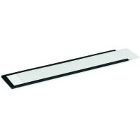 Durable etiketholder magnetisk 40x200mm m&oslash;rkegr&aring; 50stk