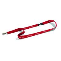 Durable Visitor halssnor 44x2cm r&oslash;d 10stk