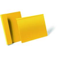 Durable A4 h&aelig;ngende lagerlomme gul