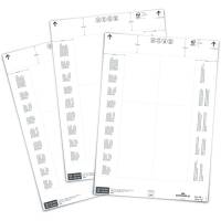 Durable indstiksark 65x140/90mm hvid