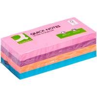 Q-connect notesblok 38x51mm Ultra Rainbow