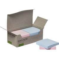 Q-connect Quick Notes 76x76mm flerfarvet