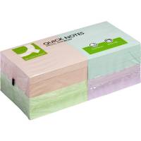 Q-connect flerfarvet kubusblok 76 x 76 mm